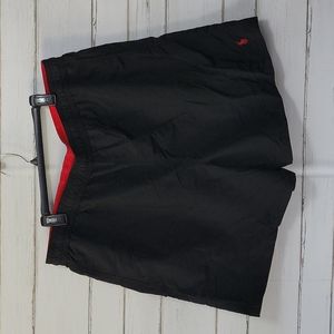 Polo by Ralph Lauren Men's  black swim trunks
